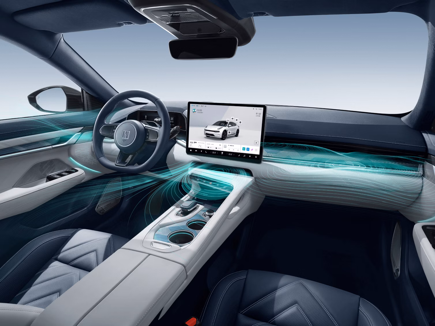 Zeekr interieur
